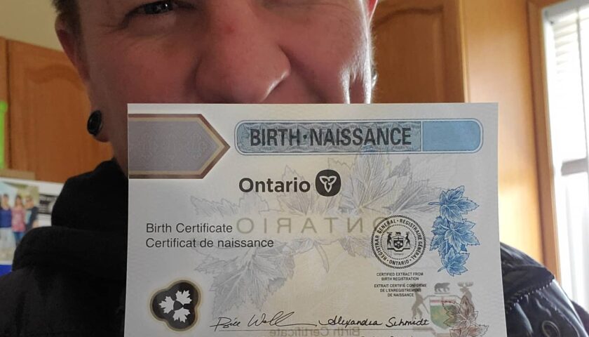 Order a replacement birth certificate online